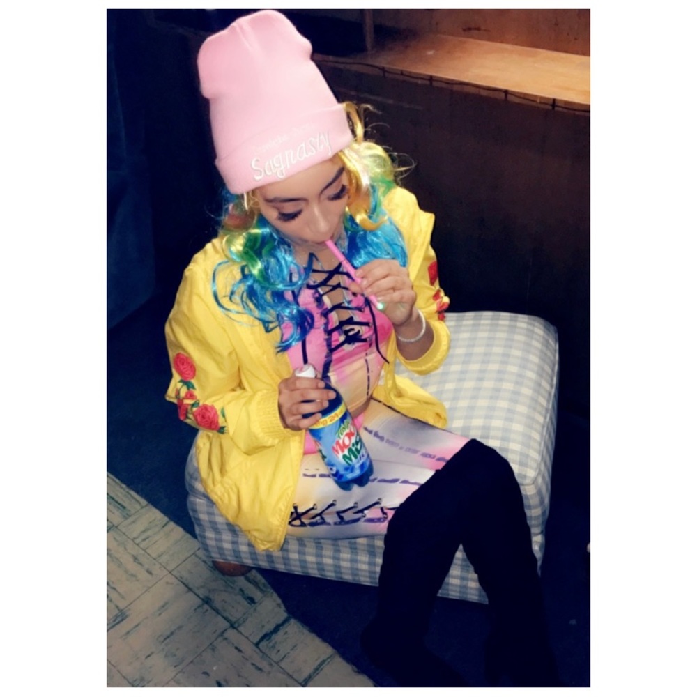 Yellow Rose Y2K Sleeve Pattern Jacket